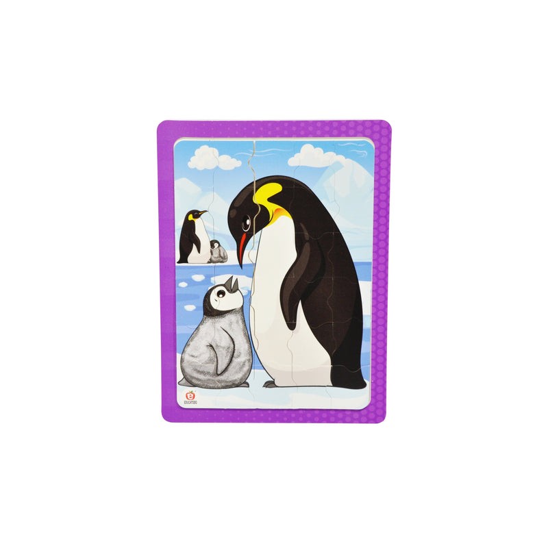 Rompecabezas Los Pingüinos C/M Gde. 28 x 21 cm